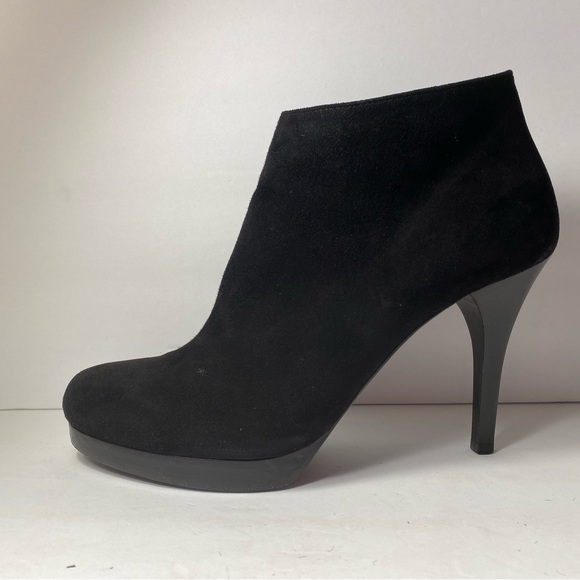 Balenciaga suede ankle boots heels black 40 - Picture 2 of 12